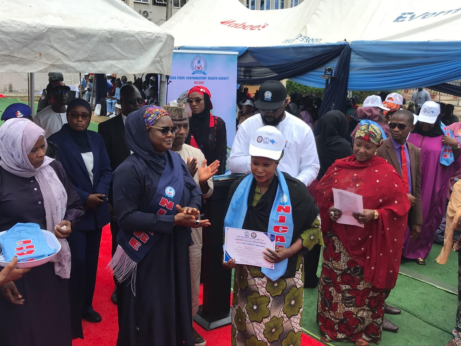 Launch of the NiCare enrolment drive for vulnerable residents